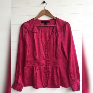 [Marc by Marc Jacobs] Tropical Toucan Silk Blouse